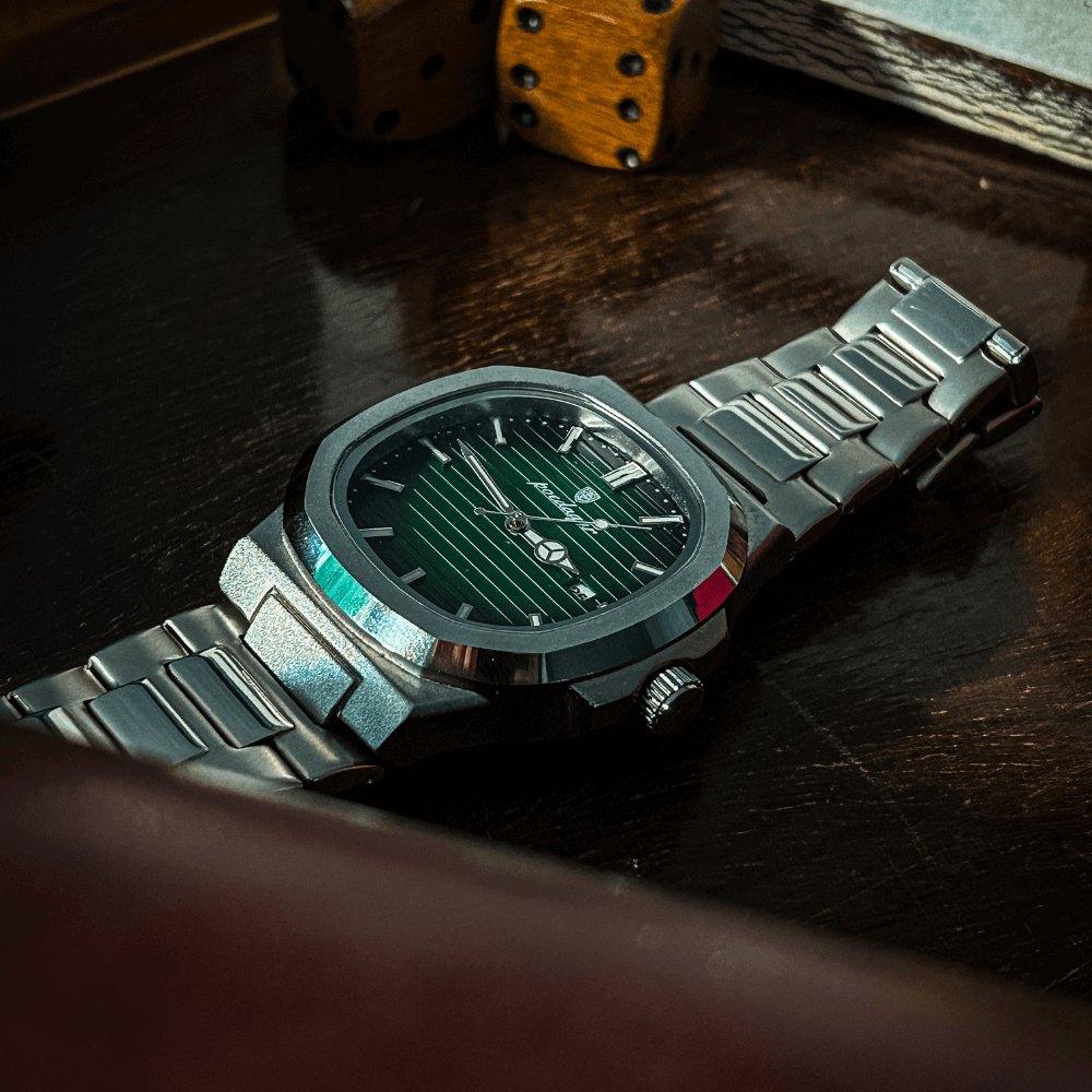 Relógio Masculino Orenza™ Florest Green